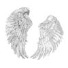 Jelquix 2-Pack Angel Wing Sequin Patches view 1