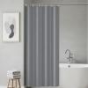LIHUANE Waterproof Shower Curtain, 150 x 310 cm, Gray view 1