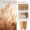 Bamboo Roller Shades for Terrace view 3