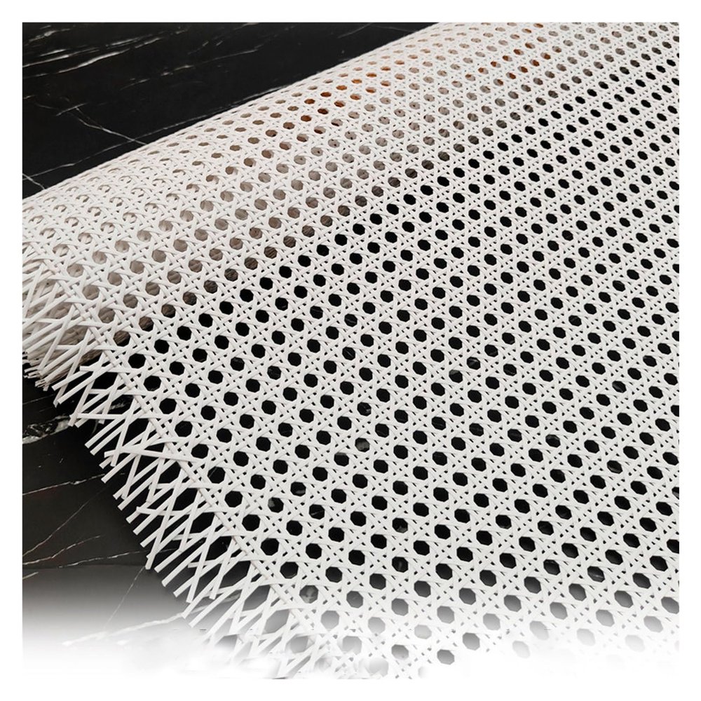 White PE Vienna Cane Webbing Roll, 100 cm x 3.5 m