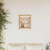 Qnhdfrt Bamboo Wall Shelf, 40 x 13 x 44 cm view 4