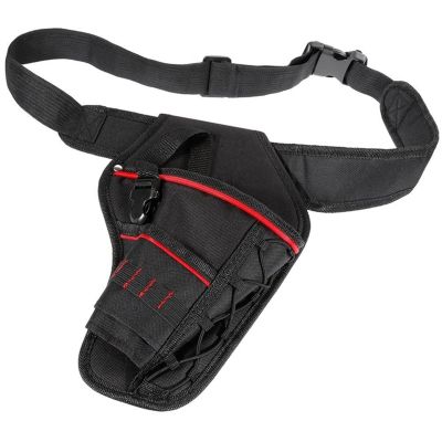 Tool Belt Pouch with Waterproof Drill and Impact Driver Holder