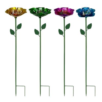 Metal Bee Feeder and Flower Watering Station