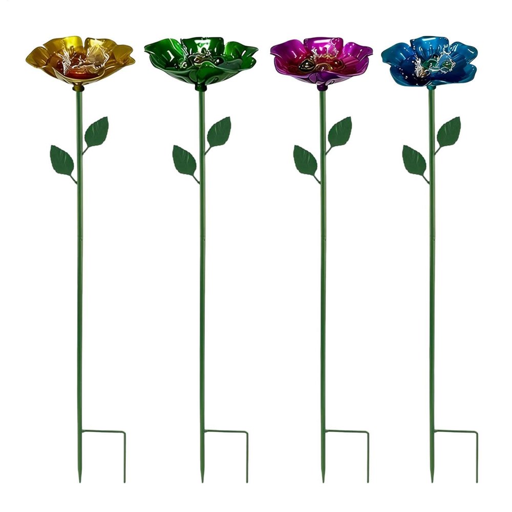 Metal Bee Feeder and Flower Watering Station