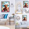QQYRHN 5D Highland Bull Diamond Painting Kit view 4