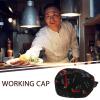 KAJNBN Cotton Chef Hat with Chili Design for Kitchen Staff view 3