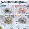 4-Pack Silicone Drain Strainer view 4