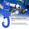 MAMJENNI Double BCD Hose Holder Clip, Regulator Holder Buckle, Diving and Snorkeling Hook (Blue) view 3