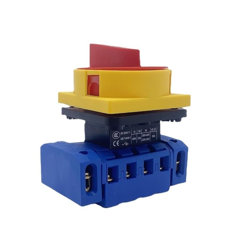 32A/6P Three-Phase Six-Wire Load Isolation Power Disconnect Universal Transfer Switch