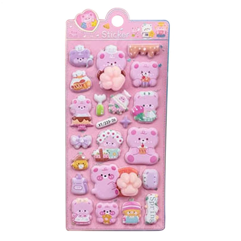 Cat Paw 3D Glow Stickers