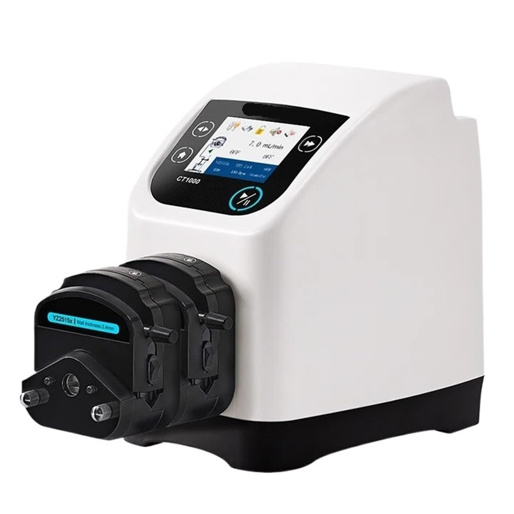 RISWEKFW Peristaltic Pump with Stepper Motor, Multichannel CT1000 (UK, YZ1515x)
