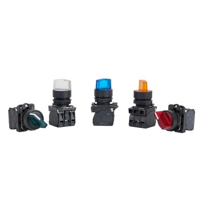 B5-AK2365 AK2465 Neutral Plastic Strip Light Selector Pushbutton Switch, 1 pc (XB5-AK2465)