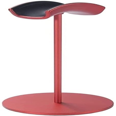 sdSDGrw Headphone Stand, Headset Hanger, Vertical Desktop Stand, Alloy, Red