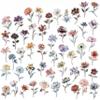 50 Flower Stickers for Scrapbooking view 1