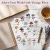50 Flower Stickers for Scrapbooking view 2