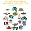 Cedelichy 21-Piece Croc Charms Set - Fishing Theme view 3