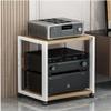 2-Tier Stand for Video and Audio Equipment, Ideal for Home and Theater, Stable and Space-Saving Solution for Entertainment Systems view 1