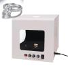 KRYANFEN Jewelry Photo Box Mini Studio with 360° Electric Turntable, Dimmable 3000–5500K, White + Black, 20 cm view 1