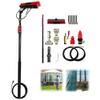 Telescopic Water Brush Set, 3.6–11 m, for Cleaning Solar Panels, Windows and Conservatories, Extendable, 12 m Reach view 2