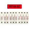 1P 2P 3P 4P RT18-32X AC380V Copper Fuse Holder, 500V 10x38mm, Bottom-Mount Adapter, 1 pc (10A, 1P) view 2