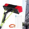 6 m Telescoping Window Cleaning Brush with Water Feed, 30 cm Head view 1