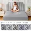Heim24h Fitted Sheet 60x120cm, Dark Green view 3