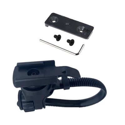 CAZSTYK Bicycle Headlight Mount, Adjustable Holder with Clips for BL12 Flashlights