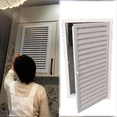 Louvered Access Panel for Drywall, Plumbing and Electrical Wall Openings