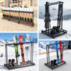 Movable Freestanding Ski and Snowboard Rack with Large Capacity view 3