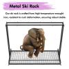 Movable Freestanding Ski and Snowboard Rack with Large Capacity view 4