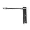 Automatic Hydraulic Door Closer, Quiet Operation, Adjustable Force, Black view 3