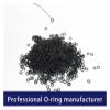 Nitrile Rubber, 10 Pieces, Black, CS 0.7 mm Thick, OD 2/3/3.2/3.7 x 0.7 mm, O-Ring Seal, Waterproof Nitrile Rubber Watch O-Rings (40 pieces, 3.2 x 1.8 x 0.7 mm) view 4