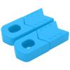 MIMEITOPA 4-Piece Bicycle Crankset Protectors, Silicone Crank Arm Covers, DH FR AM XC (Blue) view 1
