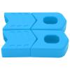 MIMEITOPA 4-Piece Bicycle Crankset Protectors, Silicone Crank Arm Covers, DH FR AM XC (Blue) view 3