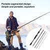 Fishing Lure Rod | Lightweight Carbon Fiber Spinning Rod | 2.1 m, Detachable view 3
