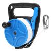 CHHELIHL Multi-Purpose Diving Reel, Portable Diving Gear with Handle Buckle, 289 ft, Blue view 2