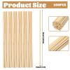 JJUNW 100 Pcs Craft Wooden Sticks view 2
