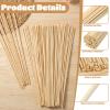 JJUNW 100 Pcs Craft Wooden Sticks view 3