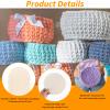 JJUNW 6-Piece Basket Base Set for Crocheting view 3