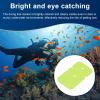 SYUULCOI Rectangular ABS Dive Line Marker, Highly Visible, Compact, for Cave Diving (Fluorescent Green) view 3