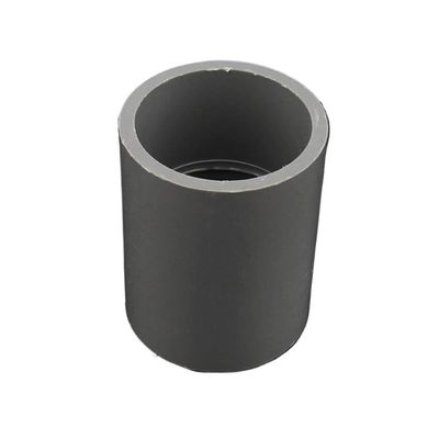 PVC Pipe Connectors, 5-Piece Set, Gray, Direct, 40 mm