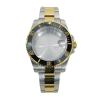 Gladiaond 1-Pc. 40 mm Watch Case with Ceramic Bezel and Sapphire Crystal for Miyota 8215, Sliding-Clasp Bracelet (Style 15) view 1