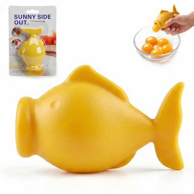 BIKPRST Egg Separator - Yellow Fish Design