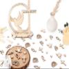 Baptism Decoration Set - Wooden Table Decor view 1