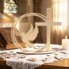 Baptism Decoration Set - Wooden Table Decor view 4