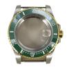 Gladiaond 40 mm Watch Case with Ceramic Bezel and Sapphire Crystal for Miyota 8215, Sliding-Clasp Bracelet (No Strap 26) view 1