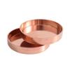 VWWJCCRO Pure Copper End Caps, 25 mm x 0.8 mm, 5 Pieces view 1