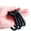 Heat-Resistant Silicone Rubber Cord, 2 mm × 10 m, Black view 3