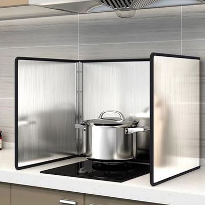 Foldable Stainless Steel Grease Splatter Guard