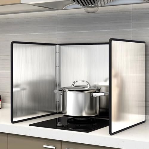 Foldable Stainless Steel Grease Splatter Guard
